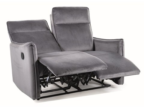 SOFA ROZKŁADANA TRAVIS 2 VELVET SZARY BLUVEL 14 SOFA ROZKŁADANA TRAVIS 2 VELVET SZARY BLUVEL 14