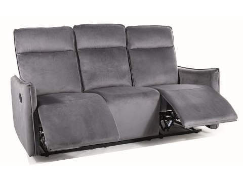 SOFA ROZKŁADANA TRAVIS 3 VELVET SZARY BLUVEL 14 SOFA ROZKŁADANA TRAVIS 3 VELVET SZARY BLUVEL 14