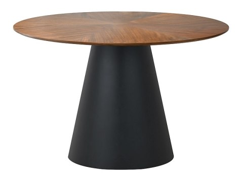 STÓŁ ANGEL ORZECH / CZARNY MAT FI120 STÓŁ ANGEL ORZECH / CZARNY MAT FI120