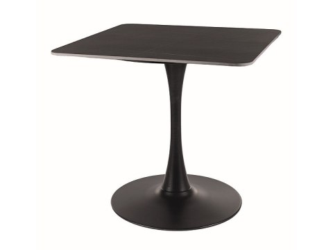 STÓŁ ESPERO II CZARNY MAT/CZARNY 80X80 STÓŁ ESPERO II CZARNY MAT/CZARNY 80X80