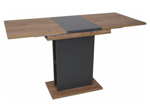 STÓŁ TAMPA DĽB ZŁOTY CRAFT / ANTRACYT 100(135)X60 STÓŁ TAMPA DĽB ZŁOTY CRAFT / ANTRACYT 100(135)X60