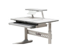 Biurko Fun Desk Tulipa Grey Regulowane biurko z nadstawką dla dzieci i młodzieży , pochylany blat Biały / Szary Biurko Fun Desk Tulipa Grey Regulowane biurko z nadstawką dla dzieci i młodzieży , pochylany blat Biały / Szary