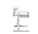 Biurko Fun Desk Tulipa Grey Regulowane biurko z nadstawką dla dzieci i młodzieży , pochylany blat Biały / Szary Biurko Fun Desk Tulipa Grey Regulowane biurko z nadstawką dla dzieci i młodzieży , pochylany blat Biały / Szary