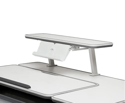 Biurko Fun Desk Tulipa Grey Regulowane biurko z nadstawką dla dzieci i młodzieży , pochylany blat Biały / Szary Biurko Fun Desk Tulipa Grey Regulowane biurko z nadstawką dla dzieci i młodzieży , pochylany blat Biały / Szary
