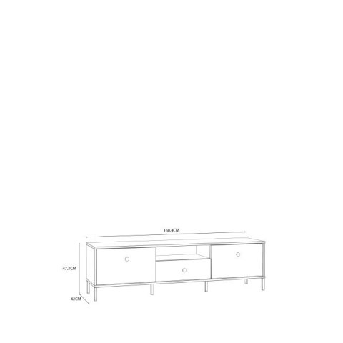 Forte SALVATRICE SVTT131-U60 Szafka RTV Forte SALVATRICE SVTT131-U60 Szafka RTV