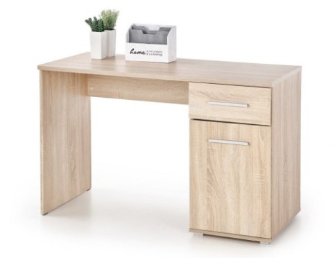 BIURKO Z SZUFLADĄ LIMA B-1 Halmar DĄB SONOMA MDF laminat ABS obrzeża 120x55 BIURKO Z SZUFLADĄ LIMA B-1 Halmar DĄB SONOMA MDF laminat ABS obrzeża 120x55