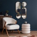 Intesi Zestaw 4 luster Deco round złote Intesi Zestaw 4 luster Deco round złote