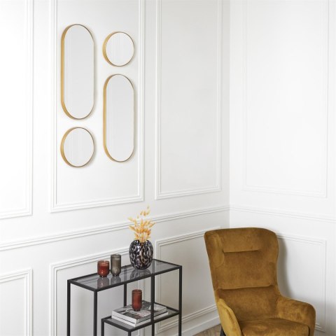 Intesi Zestaw 4 luster Deco round złote Intesi Zestaw 4 luster Deco round złote