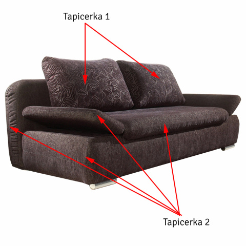 KANAPA ROZKŁADANA SOFA Z POJEMNIKIEM NA POŚCIEL FORM (z automatem) Meblar BRĄZOWA TAPICERKA TKANINA Z FUNKCJĄ SPANIA KANAPA ROZKŁADANA SOFA Z POJEMNIKIEM NA POŚCIEL FORM (z automatem) Meblar BRĄZOWA TAPICERKA TKANINA Z FUNKCJĄ SPANIA