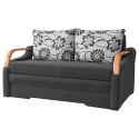 KANAPA Z FUNKCJĄ SPANIA SOFA LENA Meblar - SZARA TKANINA Z POJEMNIKIEM NA POŚCIEL ROZKŁADANA LUŹNE PODUSZKI DO SALONU KANAPA Z FUNKCJĄ SPANIA SOFA LENA Meblar - SZARA TKANINA Z POJEMNIKIEM NA POŚCIEL ROZKŁADANA LUŹNE PODUSZKI DO SALONU