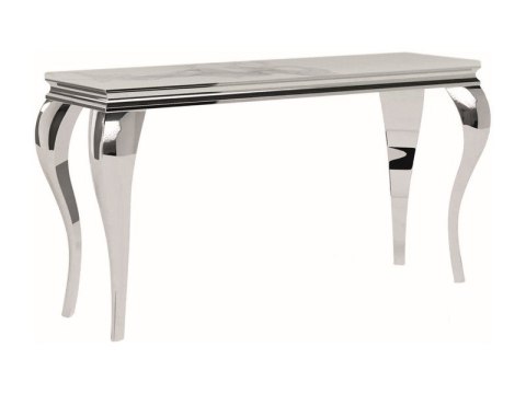 KONSOLKA PROSTOKĄTNA PRINCE C CERAMIC BIAŁY CALACATTA / CHROM 120X40 SIGNAL BLAT CERAMIKA PODSTAWA STAL NIERDZEWNA KONSOLKA PROSTOKĄTNA PRINCE C CERAMIC BIAŁY CALACATTA / CHROM 120X40 SIGNAL BLAT CERAMIKA PODSTAWA STAL NIERDZEWNA