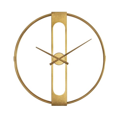 Kare Design KARE zegar CLIP 60 złoty Kare Design KARE zegar CLIP 60 złoty