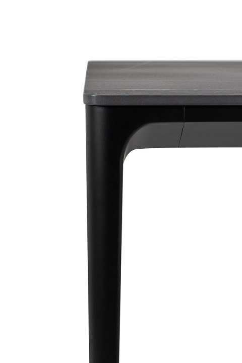 STÓŁ PROSTOKĄTNY SLIM 140x80 czarny CERAMIKA IMITACJA MARMURU King Home PODSTAWA ALUMINIUM CZARNY DO JADALNI KUCHNI LOKALU STÓŁ PROSTOKĄTNY SLIM 140x80 czarny CERAMIKA IMITACJA MARMURU King Home PODSTAWA ALUMINIUM CZARNY DO JADALNI KUCHNI LOKALU