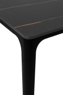 STÓŁ PROSTOKĄTNY SLIM 140x80 czarny CERAMIKA IMITACJA MARMURU King Home PODSTAWA ALUMINIUM CZARNY DO JADALNI KUCHNI LOKALU STÓŁ PROSTOKĄTNY SLIM 140x80 czarny CERAMIKA IMITACJA MARMURU King Home PODSTAWA ALUMINIUM CZARNY DO JADALNI KUCHNI LOKALU