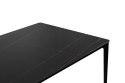 STÓŁ PROSTOKĄTNY SLIM 140x80 czarny CERAMIKA IMITACJA MARMURU King Home PODSTAWA ALUMINIUM CZARNY DO JADALNI KUCHNI LOKALU STÓŁ PROSTOKĄTNY SLIM 140x80 czarny CERAMIKA IMITACJA MARMURU King Home PODSTAWA ALUMINIUM CZARNY DO JADALNI KUCHNI LOKALU