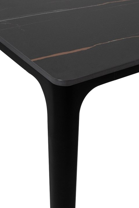 STÓŁ PROSTOKĄTNY NIEROZKŁADANY SLIM 180 czarny CERAMIKA EFEKT MARMURU King Home PODSTAWA ALUMINIUM CZARNA STÓŁ PROSTOKĄTNY NIEROZKŁADANY SLIM 180 czarny CERAMIKA EFEKT MARMURU King Home PODSTAWA ALUMINIUM CZARNA