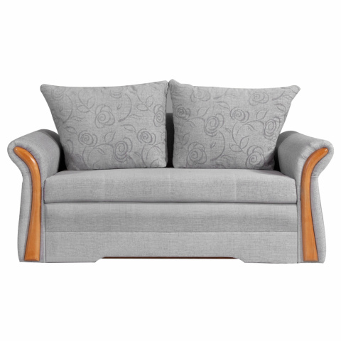 KANAPA ROZKŁADANA SOFA NATA Meblar - SZARA TAPICERKA TKANINA Z POJEMNIKIEM NA POŚCIEL LUŹNE PODUSZKI FUNKCJA SPANIA DO SALONU KANAPA ROZKŁADANA SOFA NATA Meblar - SZARA TAPICERKA TKANINA Z POJEMNIKIEM NA POŚCIEL LUŹNE PODUSZKI FUNKCJA SPANIA DO SALONU