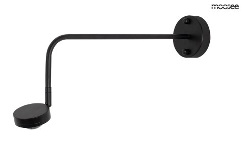 LAMPA ŚCIENNA KINKIET AXEL LED czarna STAL SZKŁO KLOSZ RUCHOMY 360 REGULACJA GÓRA DÓŁ Moosee MOOSEE LAMPA ŚCIENNA KINKIET AXEL LED czarna STAL SZKŁO KLOSZ RUCHOMY 360 REGULACJA GÓRA DÓŁ Moosee MOOSEE