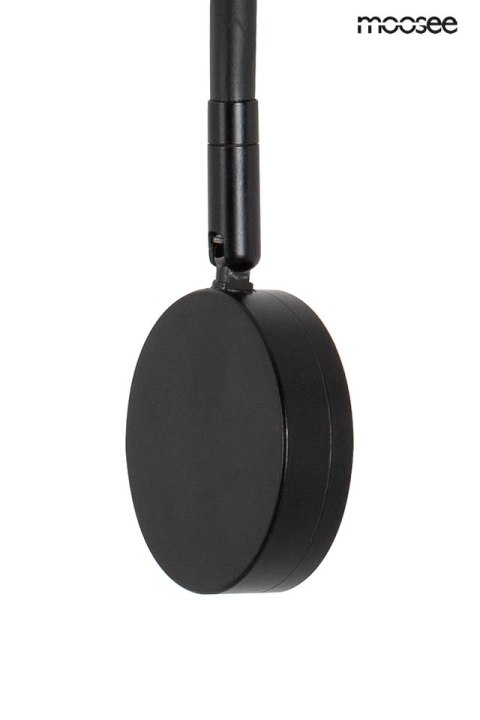 LAMPA ŚCIENNA KINKIET AXEL LED czarna STAL SZKŁO KLOSZ RUCHOMY 360 REGULACJA GÓRA DÓŁ Moosee MOOSEE LAMPA ŚCIENNA KINKIET AXEL LED czarna STAL SZKŁO KLOSZ RUCHOMY 360 REGULACJA GÓRA DÓŁ Moosee MOOSEE