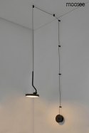 LAMPA ŚCIENNA KINKIET LED FLAT stal CZARNA OBROTOWY KLOSZ Moosee MOOSEE LAMPA ŚCIENNA KINKIET LED FLAT stal CZARNA OBROTOWY KLOSZ Moosee MOOSEE