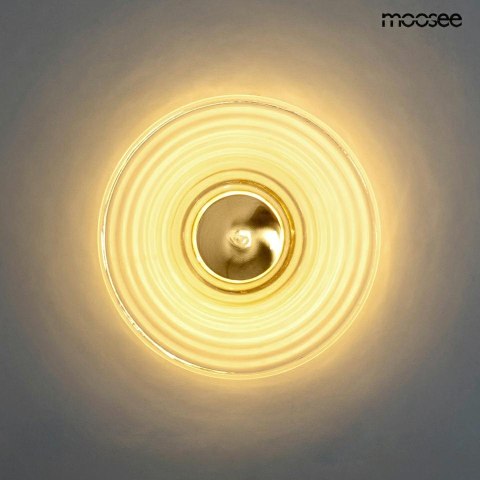 Moosee MOOSEE lampa ścienna ONDA złota Moosee MOOSEE lampa ścienna ONDA złota