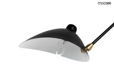 LAMPA ŚCIENNA KINKIET E14 RAVEN 2 - aluminium, stal węglowa CZARNA WNĘTRE KLOSZA BIAŁE 2xE14 Moosee MOOSEE LAMPA ŚCIENNA KINKIET E14 RAVEN 2 - aluminium, stal węglowa CZARNA WNĘTRE KLOSZA BIAŁE 2xE14 Moosee MOOSEE