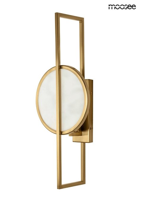 LAMPA ŚCIENNA KINKIET TROYA E14 szkło stal ZŁOTA Moosee MOOSEE LAMPA ŚCIENNA KINKIET TROYA E14 szkło stal ZŁOTA Moosee MOOSEE