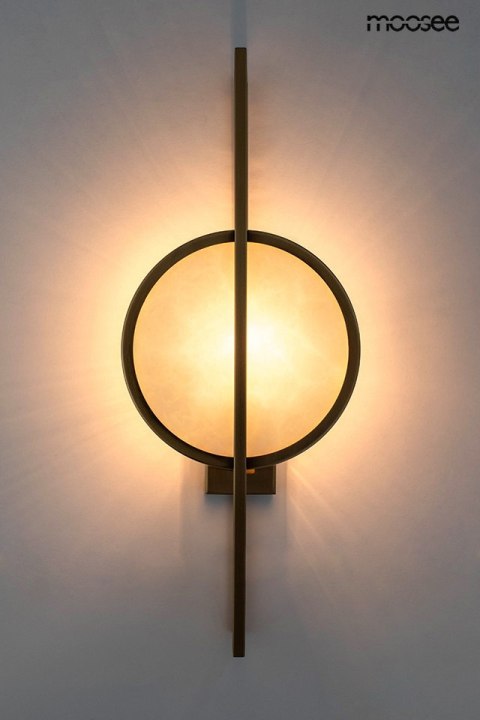 LAMPA ŚCIENNA KINKIET TROYA E14 szkło stal ZŁOTA Moosee MOOSEE LAMPA ŚCIENNA KINKIET TROYA E14 szkło stal ZŁOTA Moosee MOOSEE