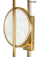 LAMPA ŚCIENNA KINKIET TROYA E14 szkło stal ZŁOTA Moosee MOOSEE LAMPA ŚCIENNA KINKIET TROYA E14 szkło stal ZŁOTA Moosee MOOSEE