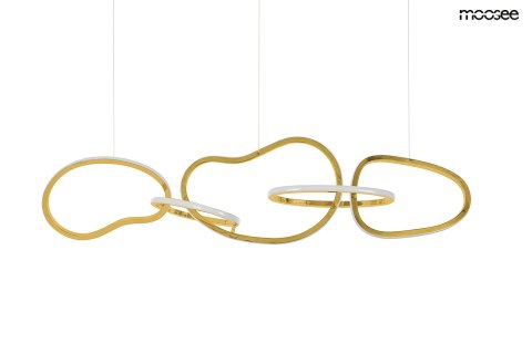 LAMPA wisząca LED JAZZ 5 ZŁOTA STAL Moosee MOOSEE 5 PIERŚCIENI O NIETYPOWYM KSZTAŁCIE LAMPA wisząca LED JAZZ 5 ZŁOTA STAL Moosee MOOSEE 5 PIERŚCIENI O NIETYPOWYM KSZTAŁCIE