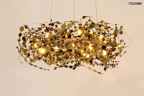 Moosee MOOSEE lampa wisząca MONETE 60 złota Moosee MOOSEE lampa wisząca MONETE 60 złota
