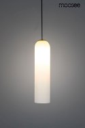 LAMPA WISZĄCA SLACK E27 KLOSZ SZKŁO biały stal ZŁOTA Moosee MOOSEE