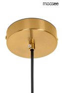 LAMPA WISZĄCA SLACK E27 KLOSZ SZKŁO biały stal ZŁOTA Moosee MOOSEE LAMPA WISZĄCA SLACK E27 KLOSZ SZKŁO biały stal ZŁOTA Moosee MOOSEE