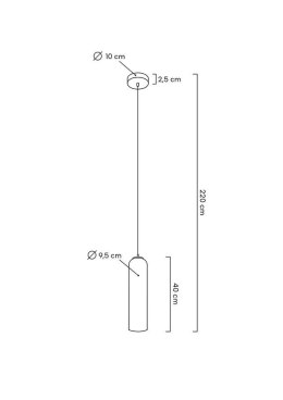 LAMPA WISZĄCA SLACK E27 KLOSZ SZKŁO biały stal ZŁOTA Moosee MOOSEE