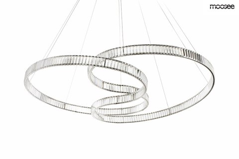 Moosee MOOSEE lampa wisząca WAVE 160A chrom