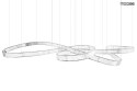 Moosee MOOSEE lampa wisząca WAVE 380 chrom Moosee MOOSEE lampa wisząca WAVE 380 chrom