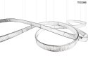 Moosee MOOSEE lampa wisząca WAVE 380 chrom Moosee MOOSEE lampa wisząca WAVE 380 chrom