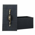 Richmond Interiors RICHMOND pojemnik na biżuterię CHARLY czarny Richmond Interiors RICHMOND pojemnik na biżuterię CHARLY czarny