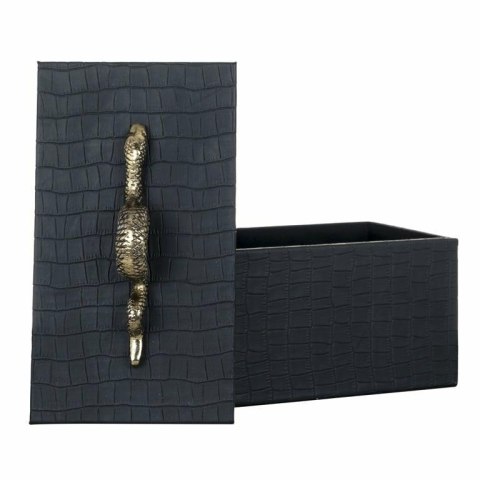 Richmond Interiors RICHMOND pojemnik na biżuterię CHARLY czarny Richmond Interiors RICHMOND pojemnik na biżuterię CHARLY czarny