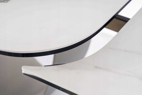 STÓŁ PROSTOKĄTNY ROZKŁADANY INFINITY CERAMIC BIAŁY AMBER BIANCO / BRĄZOWY 160(240)X95 SIGNAL BLAT SZKŁOHARTOWANE +CERAMIKA METAL STÓŁ PROSTOKĄTNY ROZKŁADANY INFINITY CERAMIC BIAŁY AMBER BIANCO / BRĄZOWY 160(240)X95 SIGNAL BLAT SZKŁOHARTOWANE +CERAMIKA METAL