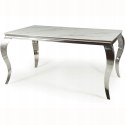 STÓŁ PROSTOKĄTNY PRINCE CERAMIC BIAŁY CALACATTA/CHROM SIGNAL 150X90 BLAT CERAMIKA PODSTAWA STAL NIERDZEWNA DO SALONU JADALNI STÓŁ PROSTOKĄTNY PRINCE CERAMIC BIAŁY CALACATTA/CHROM SIGNAL 150X90 BLAT CERAMIKA PODSTAWA STAL NIERDZEWNA DO SALONU JADALNI