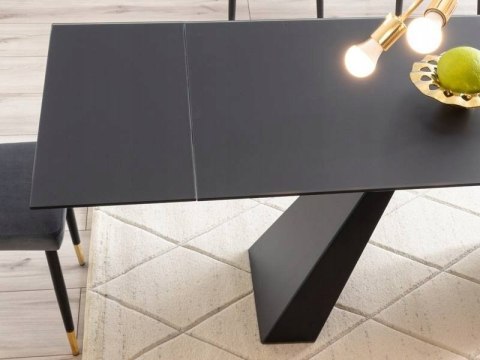 STÓŁ SALVADORE CERAMIC CZARNY SAHARA NOIR/CZARNY MAT (160-240)X90 SIGNAL BLAT CERAMIKA WŁOSKA + SZKŁO HARTOWANE STELAŻ METAL STÓŁ SALVADORE CERAMIC CZARNY SAHARA NOIR/CZARNY MAT (160-240)X90 SIGNAL BLAT CERAMIKA WŁOSKA + SZKŁO HARTOWANE STELAŻ METAL
