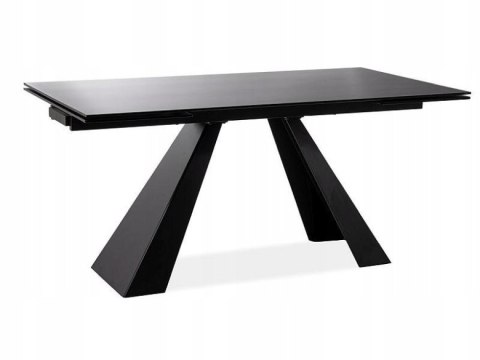 STÓŁ SALVADORE CERAMIC CZARNY SAHARA NOIR/CZARNY MAT (160-240)X90 SIGNAL BLAT CERAMIKA WŁOSKA + SZKŁO HARTOWANE STELAŻ METAL STÓŁ SALVADORE CERAMIC CZARNY SAHARA NOIR/CZARNY MAT (160-240)X90 SIGNAL BLAT CERAMIKA WŁOSKA + SZKŁO HARTOWANE STELAŻ METAL