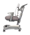 Fun Desk Ortopedyczne Contento Grey krzesło obrotowe fotel biurka ortopedyczny szary