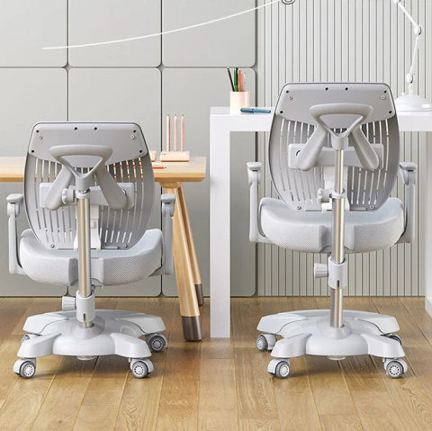 Fun Desk Ortopedyczne Contento Grey krzesło obrotowe fotel biurka ortopedyczny szary Fun Desk Ortopedyczne Contento Grey krzesło obrotowe fotel biurka ortopedyczny szary