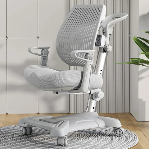 Fun Desk Ortopedyczne Contento Grey krzesło obrotowe fotel biurka ortopedyczny szary Fun Desk Ortopedyczne Contento Grey krzesło obrotowe fotel biurka ortopedyczny szary