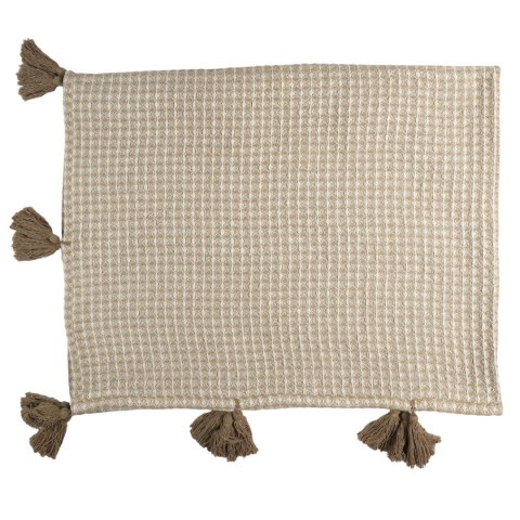 Intesi Koc/ Pled Honeycomb beżowy120x150cm Intesi Koc/ Pled Honeycomb beżowy120x150cm