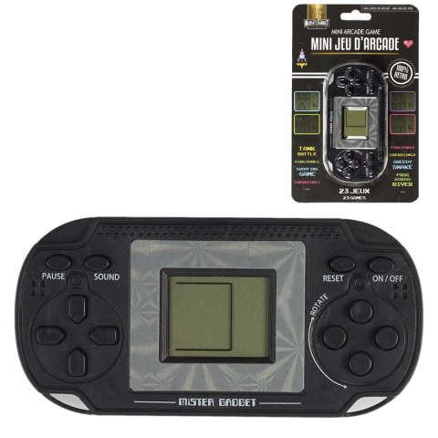 KONSOLA z mini grami CZARNA 23 GRY Intesi RETRO KONSOLA z mini grami CZARNA 23 GRY Intesi RETRO