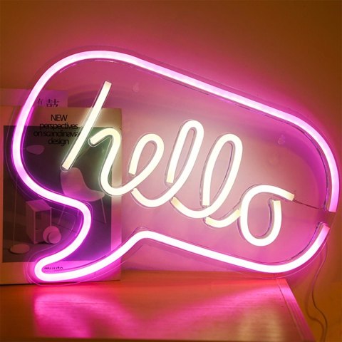 Intesi Lampa HELLO Neon LED Intesi Lampa HELLO Neon LED