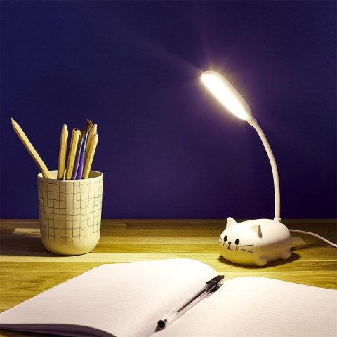 Intesi Lampka LED Kitty biała Intesi Lampka LED Kitty biała